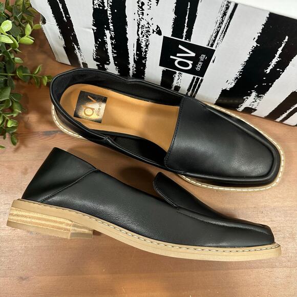 DV By Dolce Vita Women's Flirty Black Loafers Size 9 - Picture 2 of 7